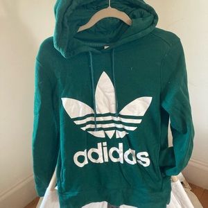 Adidas sweater size small - green